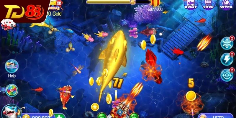 Tìm hiểu luật chơi săn cá đổi thưởng chi tiết